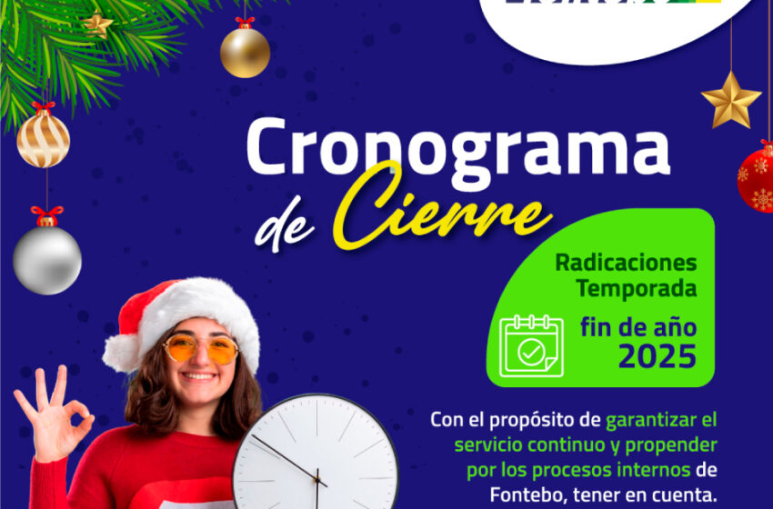  Cronograma de Cierre