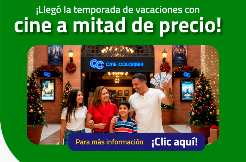  Boletas de Cine Colombia