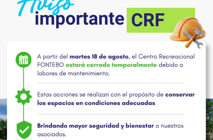  AVISO IMPORTANTE CRF